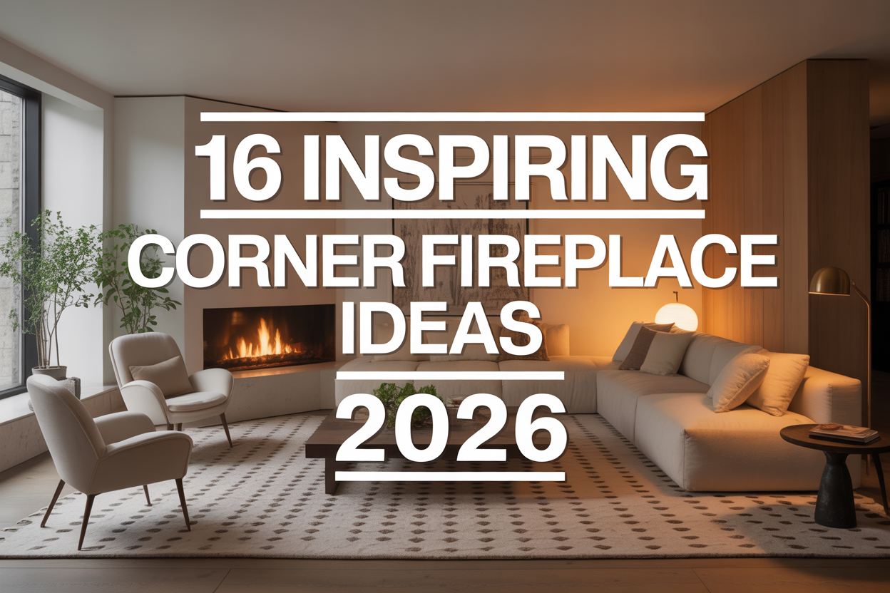 Corner Fireplace Ideas to Maximize Space & Style (2026)