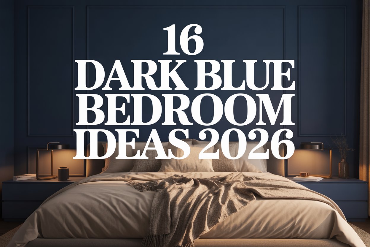 Dark Blue Bedroom Ideas 2026: Modern & Cozy Designs