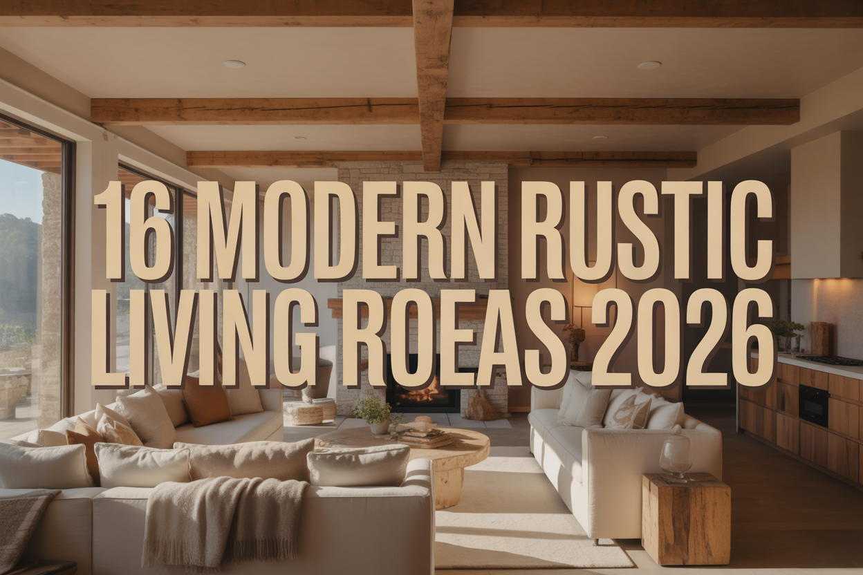 Modern Rustic Living Room Ideas for Cozy Style