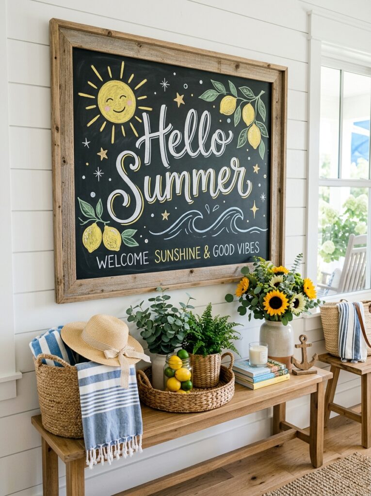 Summer Chalkboard Ideas
