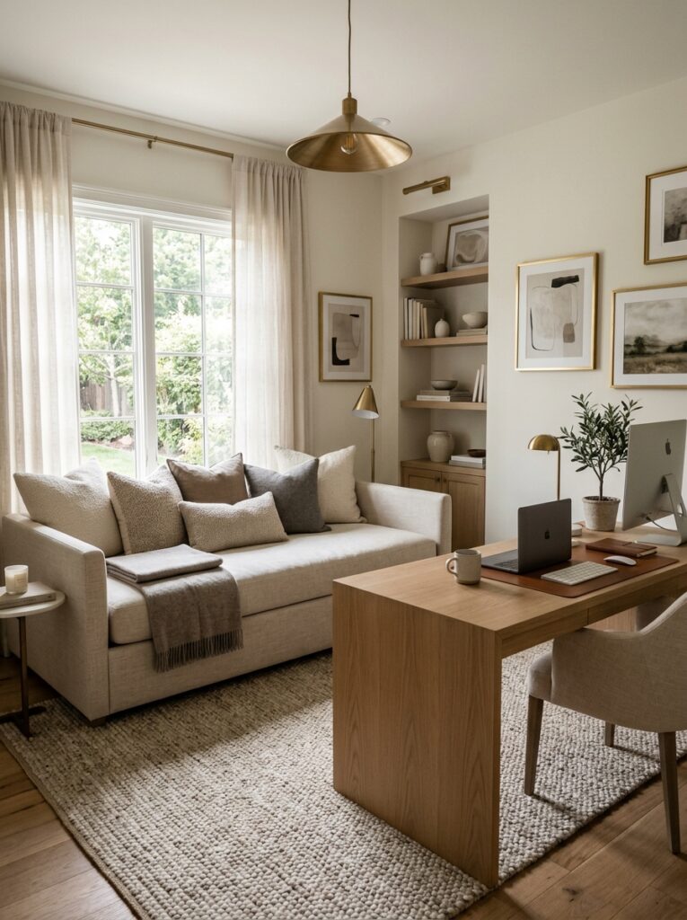 Spare Room Office Guest Room Ideas