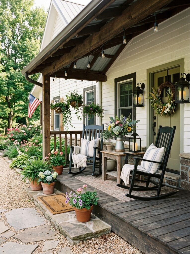 Summer Front Porch Decor Ideas