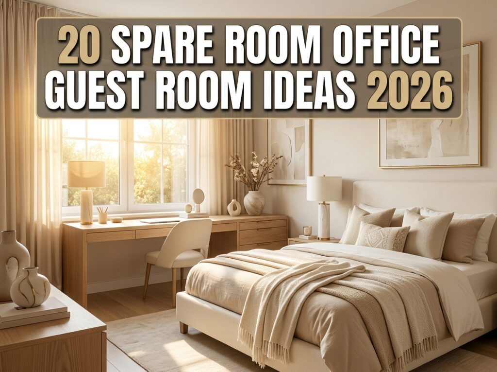 Spare Room Office Guest Room Ideas
