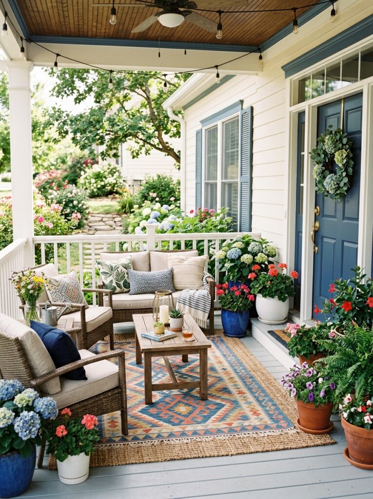 Summer Front Porch Decor Ideas
