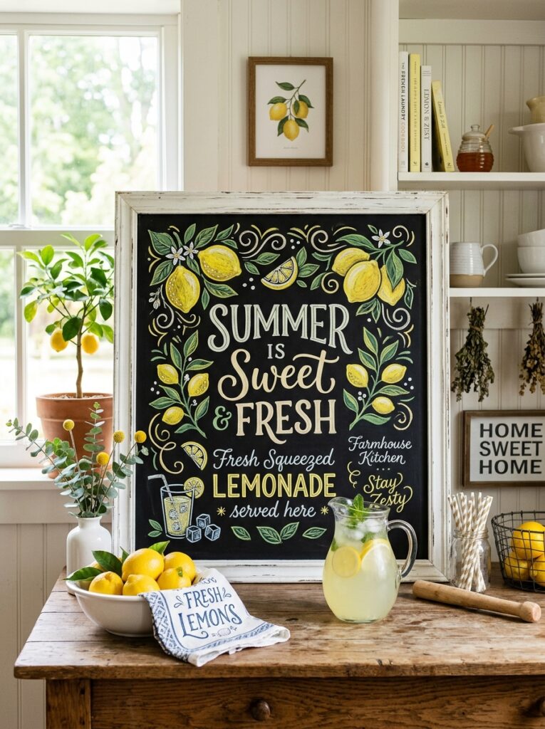 Summer Chalkboard Ideas