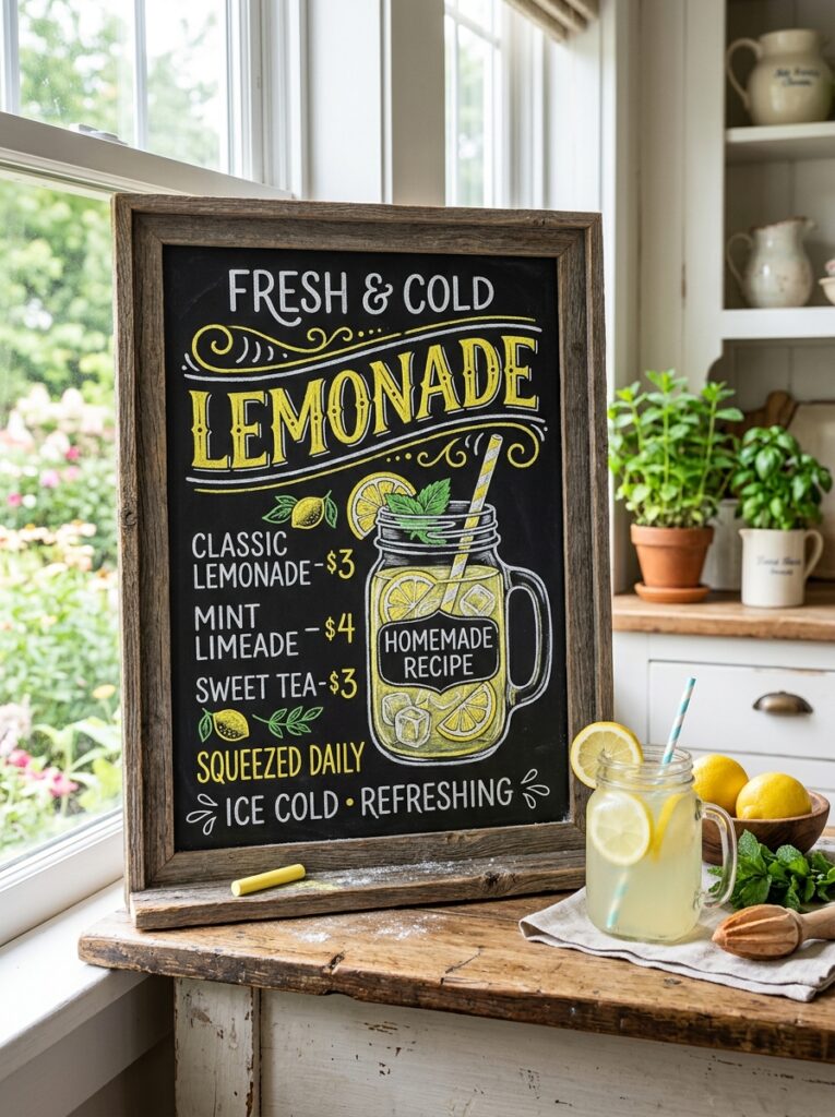 Summer Chalkboard Ideas