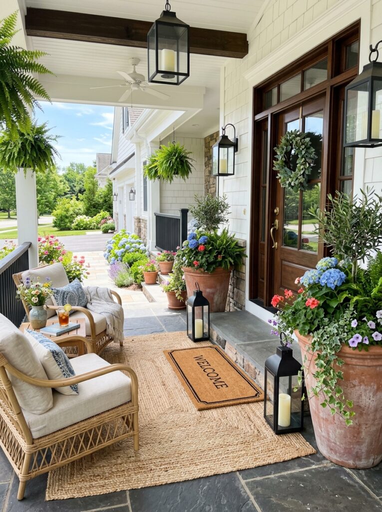Summer Front Porch Decor Ideas