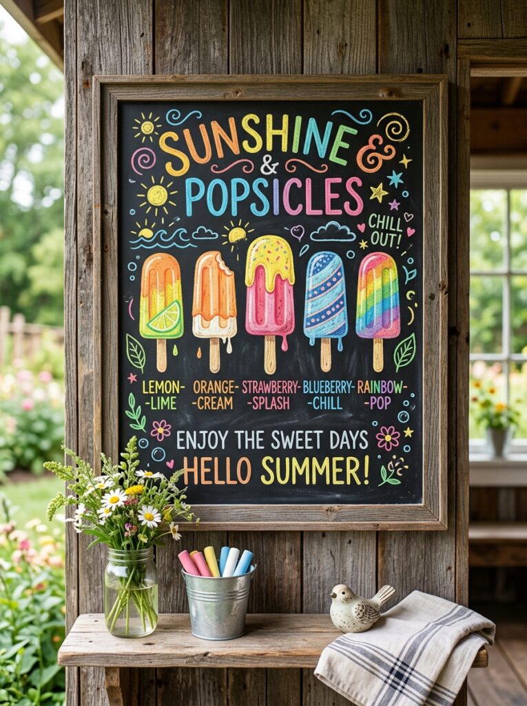 Summer Chalkboard Ideas