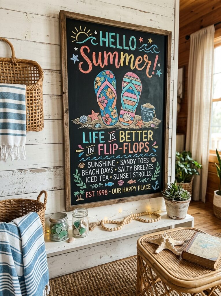 Summer Chalkboard Ideas