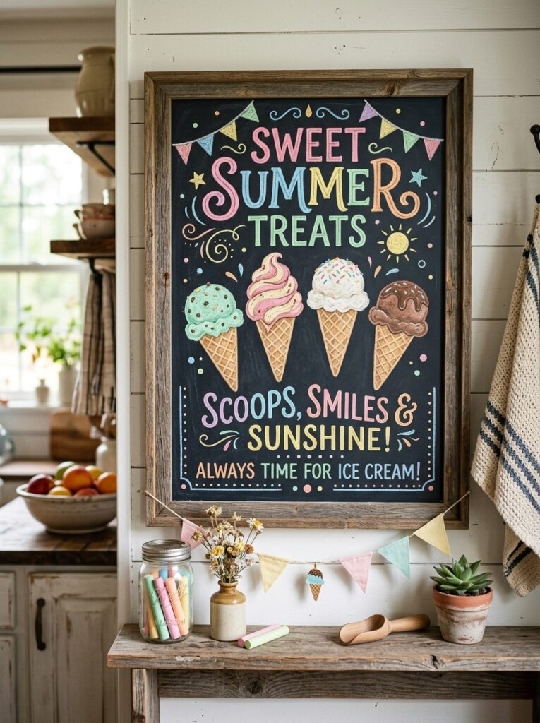 Summer Chalkboard Ideas