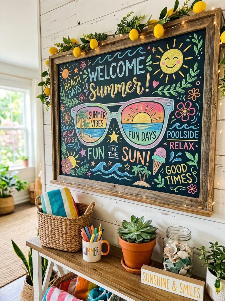 Summer Chalkboard Ideas