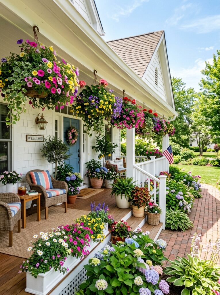 Summer Front Porch Decor Ideas