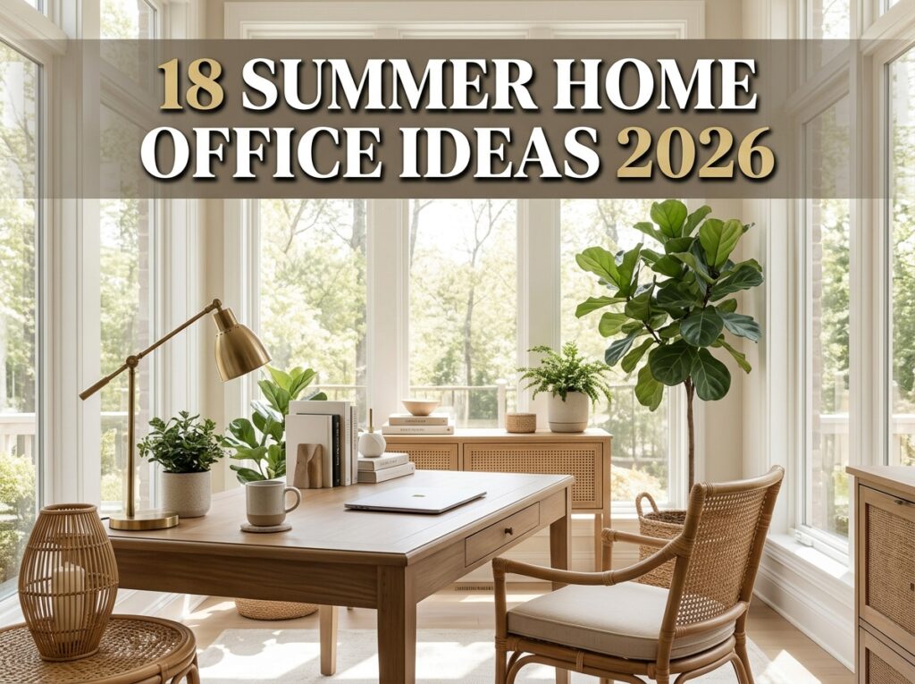 Summer Home Office Ideas
