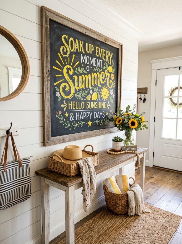 Summer Chalkboard Ideas