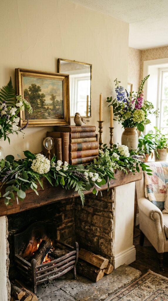 Summer Mantel Decor Ideas
