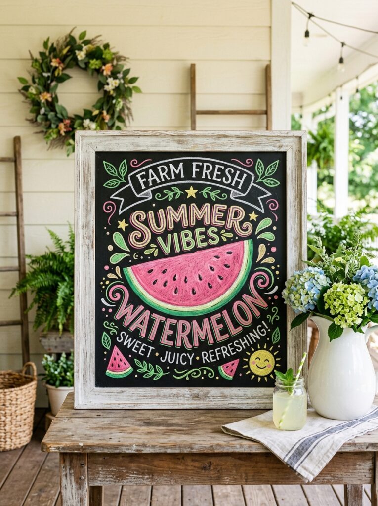 Summer Chalkboard Ideas