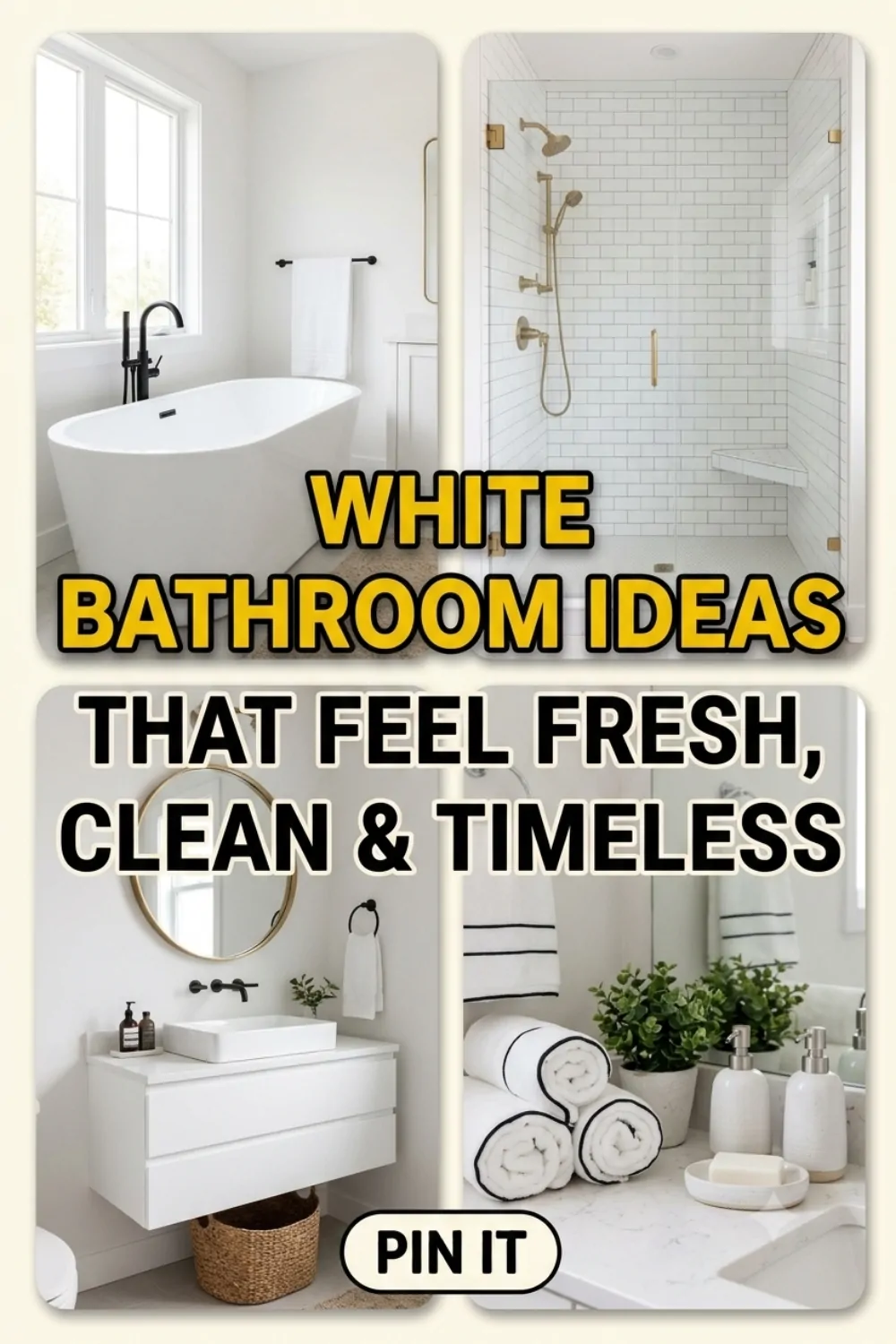White Bathroom Ideas