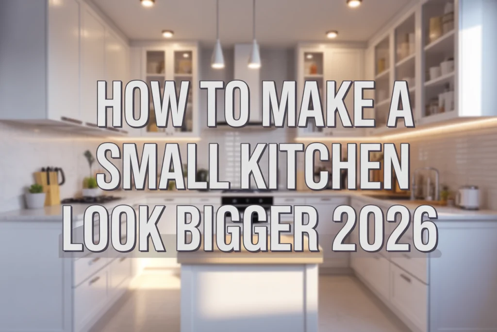 How To Make A Small Kitchen Look Bigger