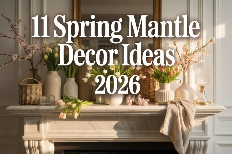 Spring Mantle Decor Ideas