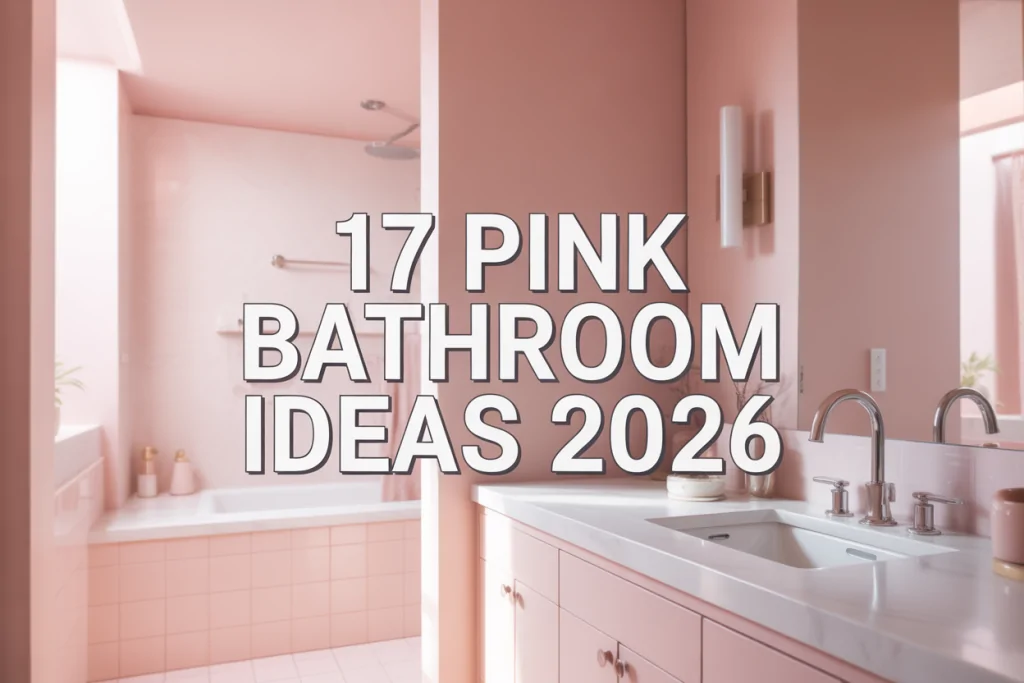 Pink Bathroom Ideas