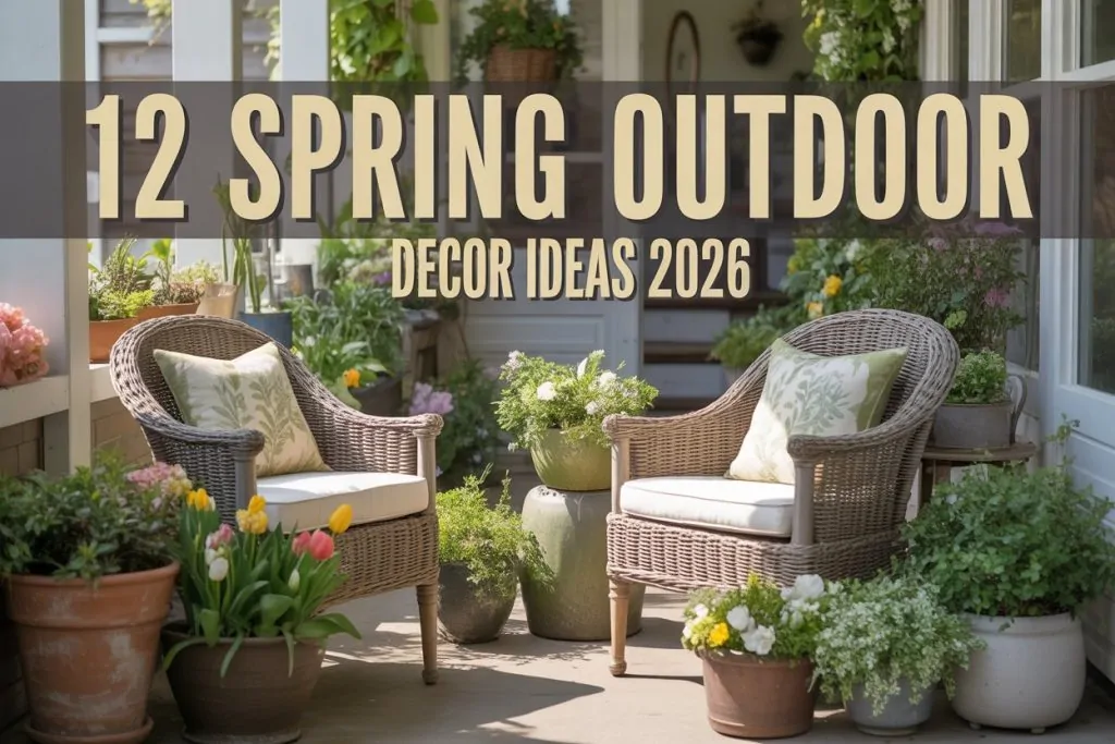 Spring Outdoor Decor Ideas