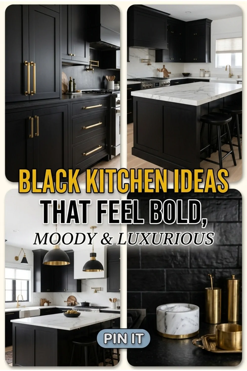 Black Kitchen Ideas