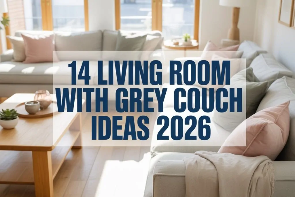 Living Room With Grey Couch Ideas