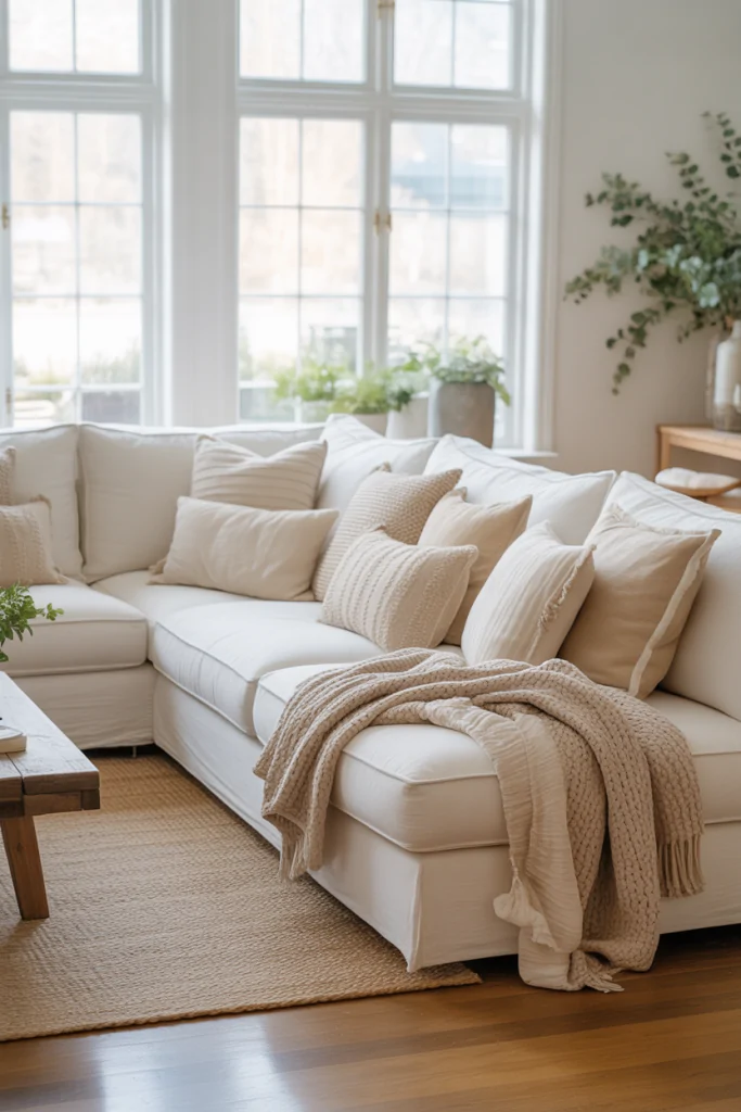 White Living Room Ideas