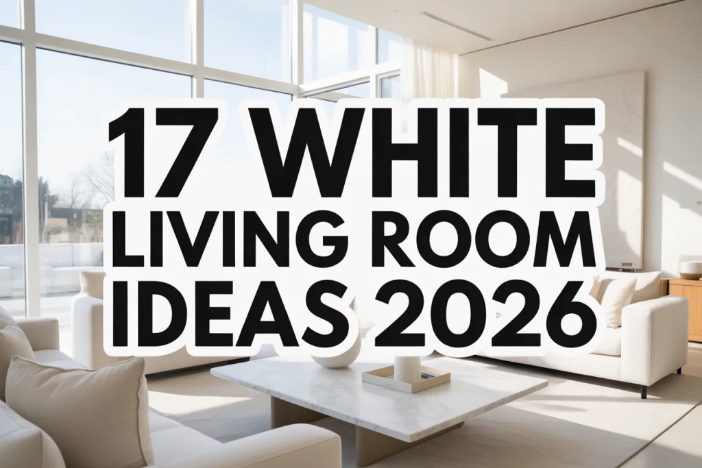 White Living Room Ideas