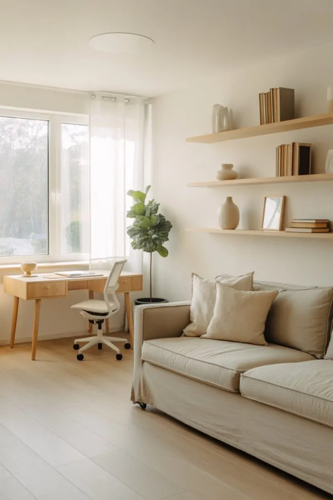 Living Room Office Combo Ideas