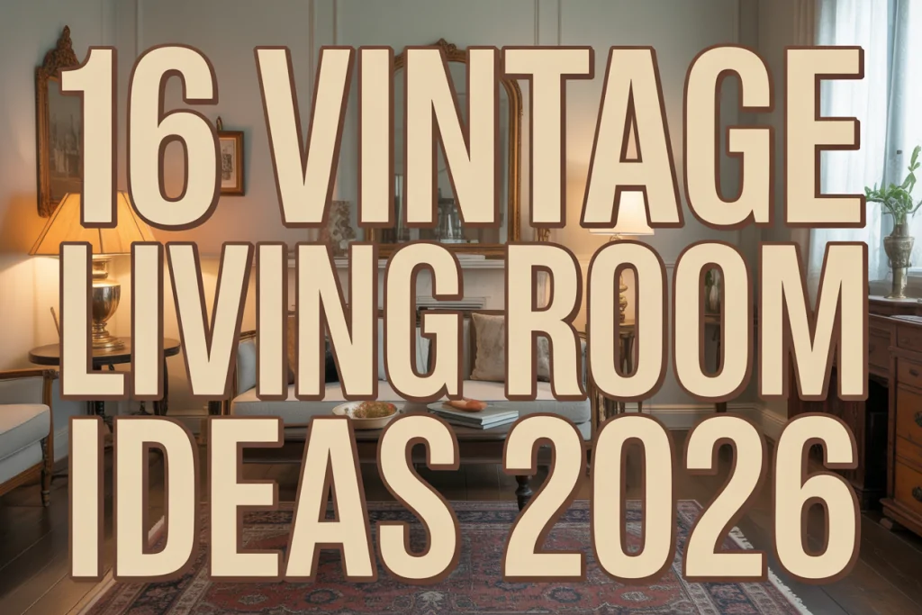 Vintage Living Room Ideas