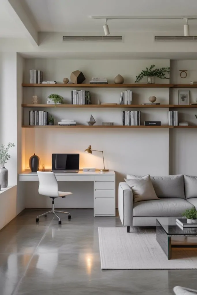 Living Room Office Combo Ideas