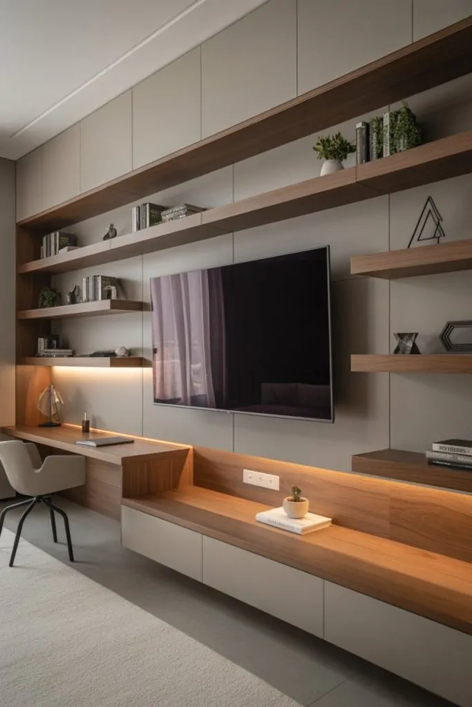 Living Room Office Combo Ideas