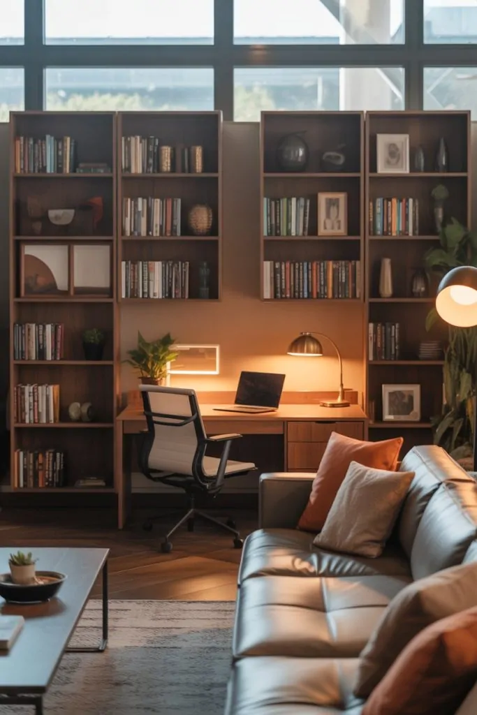 Living Room Office Combo Ideas