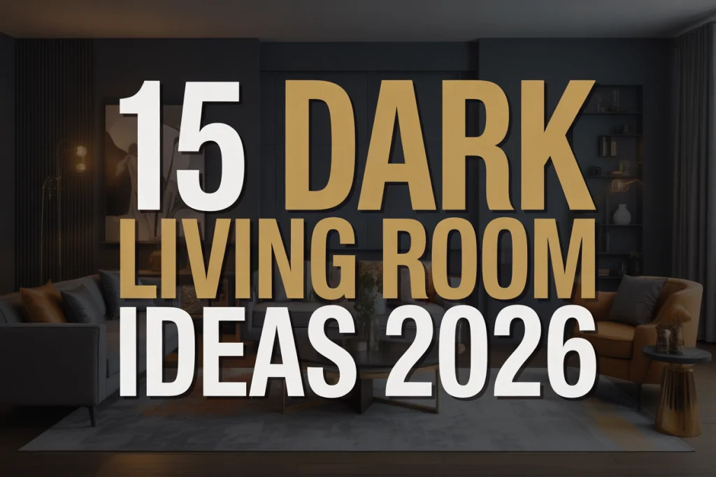 Dark Living Room Ideas