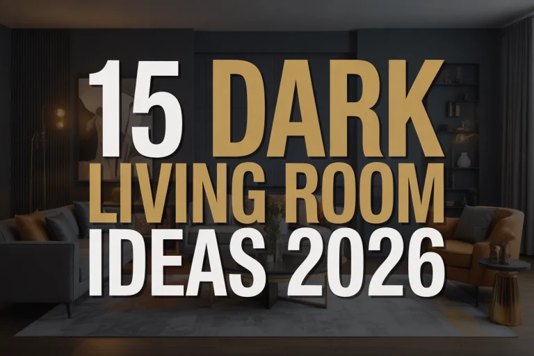 Dark Living Room Ideas