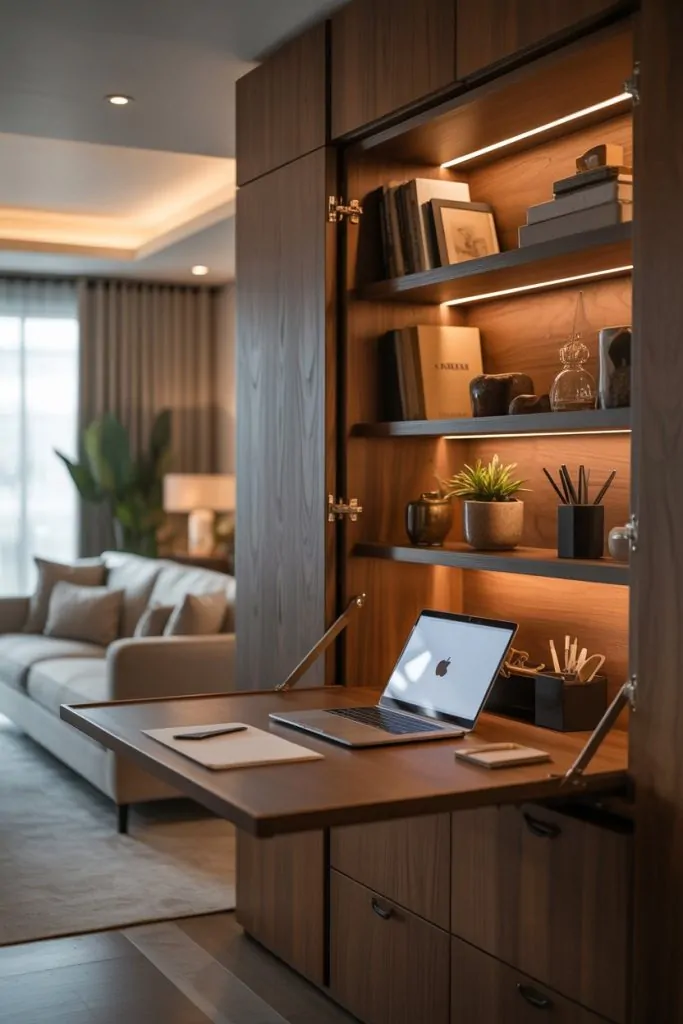 Living Room Office Combo Ideas