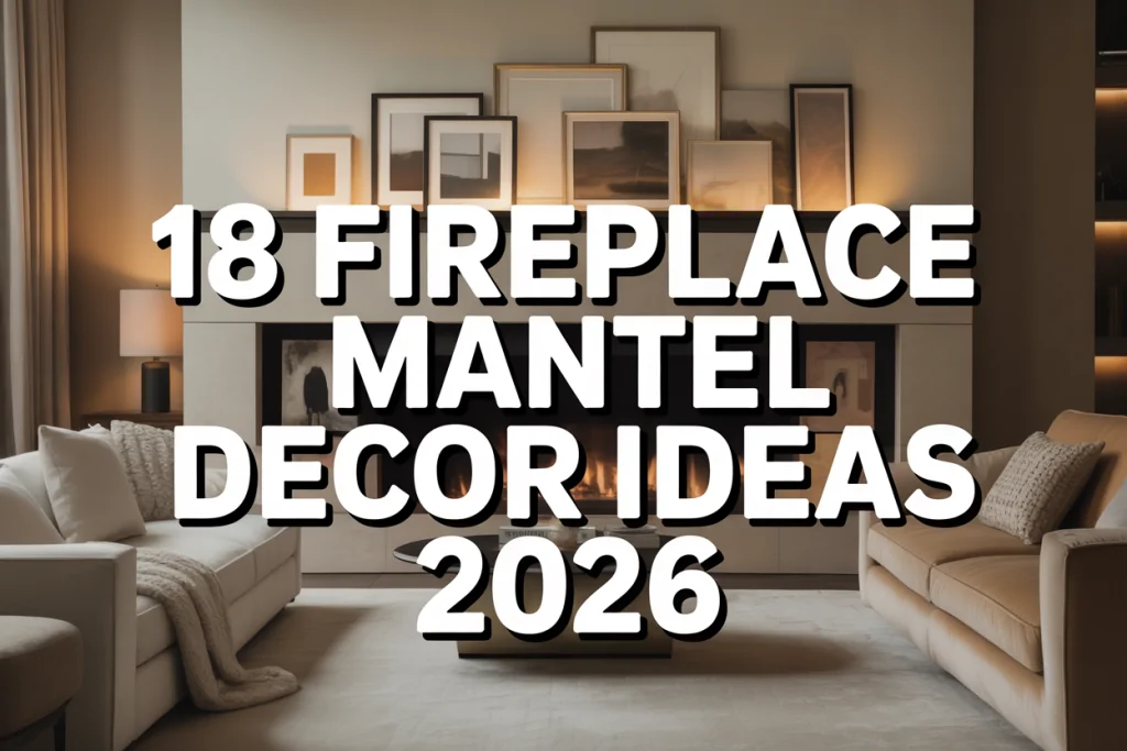 Fireplace Mantel Decor Ideas