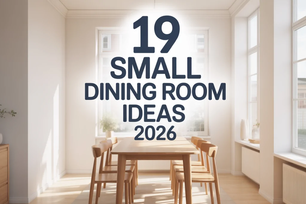Small Dining Room Ideas