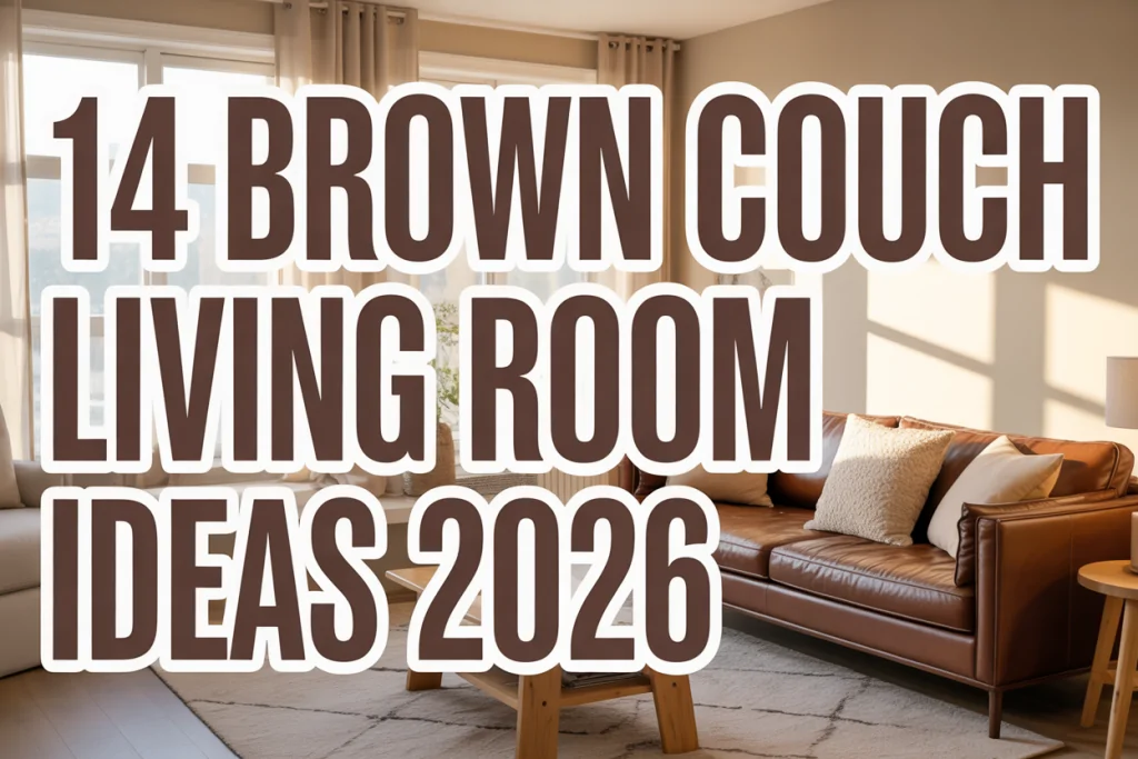 Brown Couch Living Room Ideas