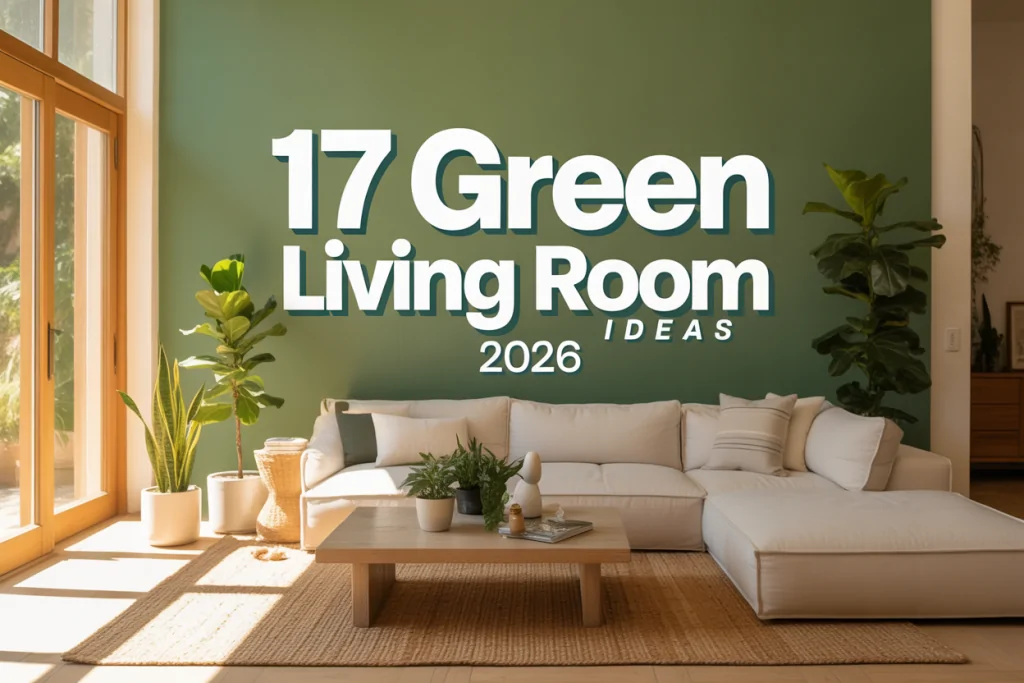 Green Living Room Ideas