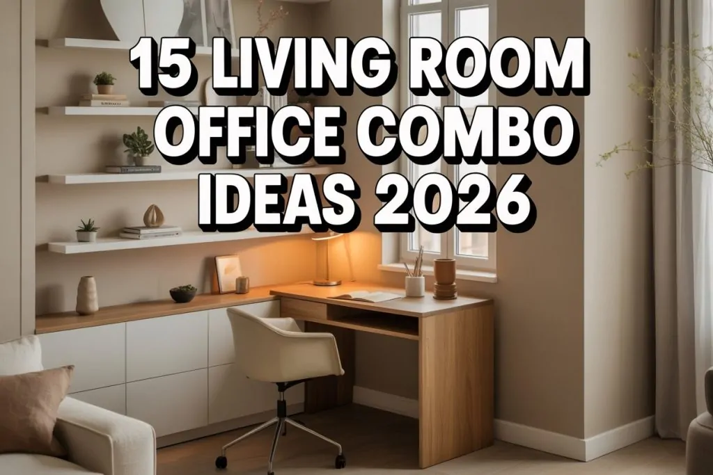 Living Room Office Combo Ideas