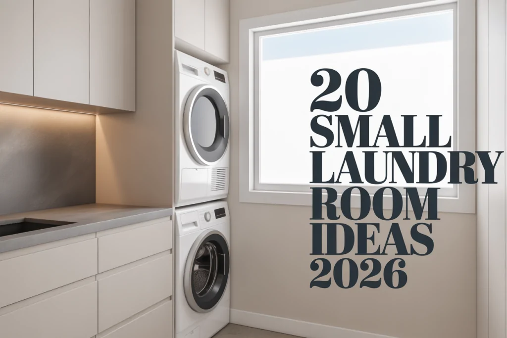 Small Laundry Room Ideas