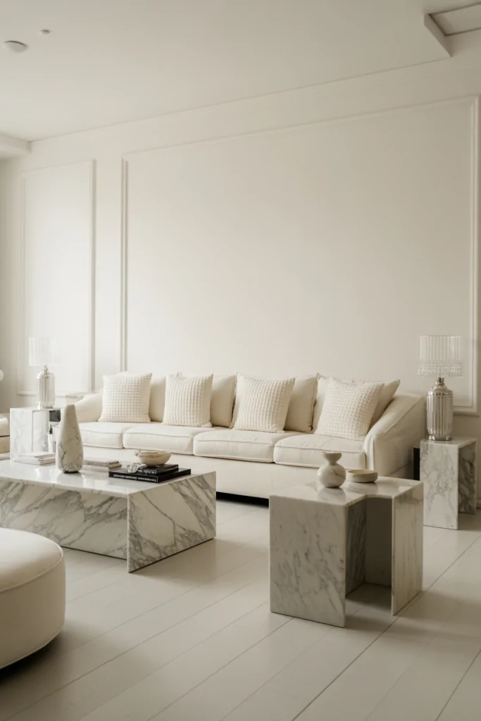 White Living Room Ideas
