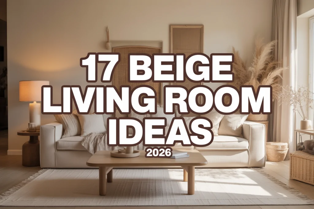 Beige Living Room Ideas
