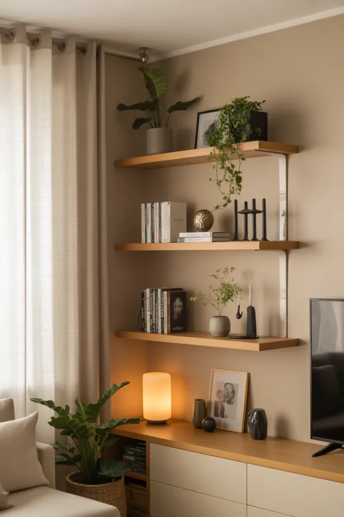 Living Room Corner Decor