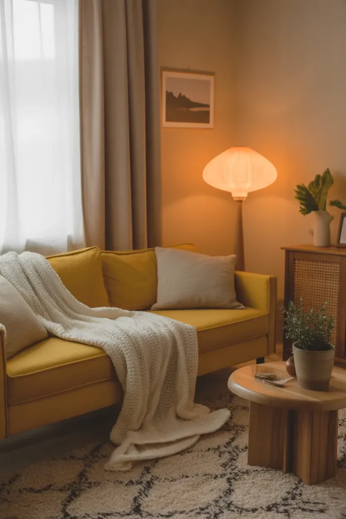 Yellow Couch Living Room Ideas