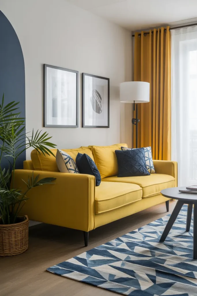 Yellow Couch Living Room Ideas
