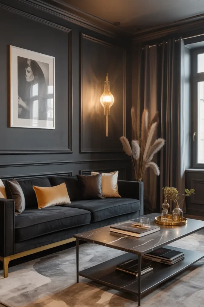 Dark Living Room Ideas