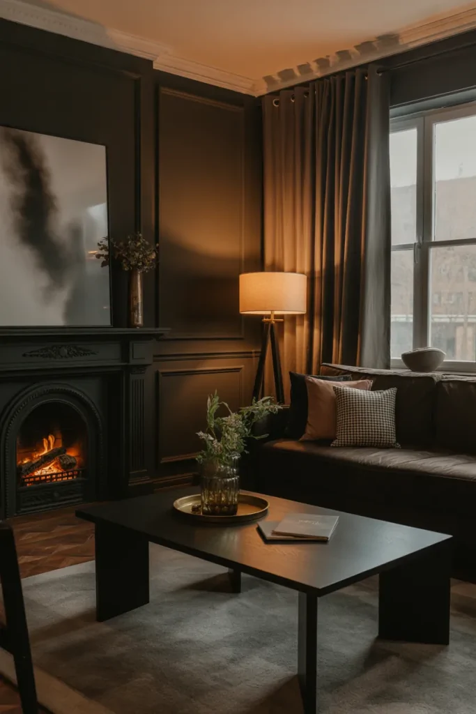 Dark Living Room Ideas